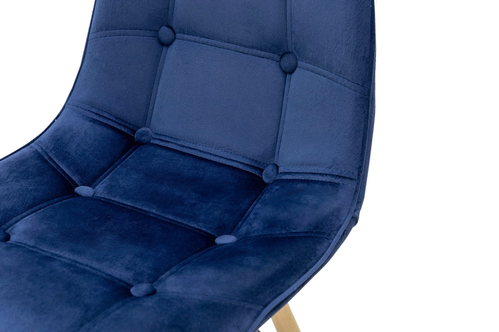 Стілець ДЖАСТІН, велюр синій Киев - изображение 3