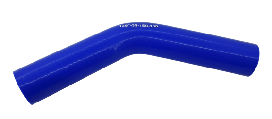 Патрубок (150 мм х 150 мм) (135` - кут) (d=35 товщ = 4 мм) Мукачево