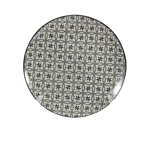 Тарілка десертна Вуаль dark 20см CLW-11 Interos Житомир