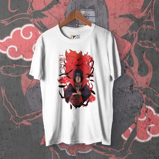 Футболка для підлітка хлопчика з принтом Наруто Итачи Сусано 2 WE Розмір 160 Anime10509 Дніпро - фото 1