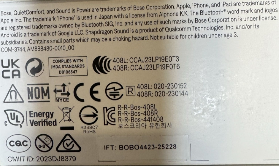 Навушники Bose Quletcomfort ultra Earbuds Київ - фото 1