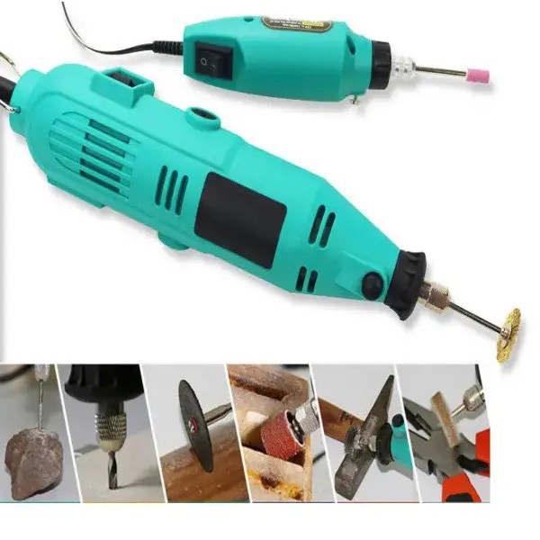 Ручний електричний гравер + гравер Mini 12V з 236 насадками, електричний електричний міні, Дриль гравер LS-69 Львів - фото 10