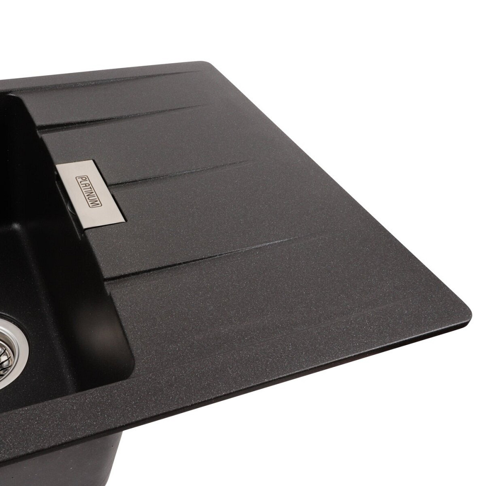 PLATINUM Гранітна мийка для кухні Platinum 7850 ROMA матовий Моріон Киев - изображение 4