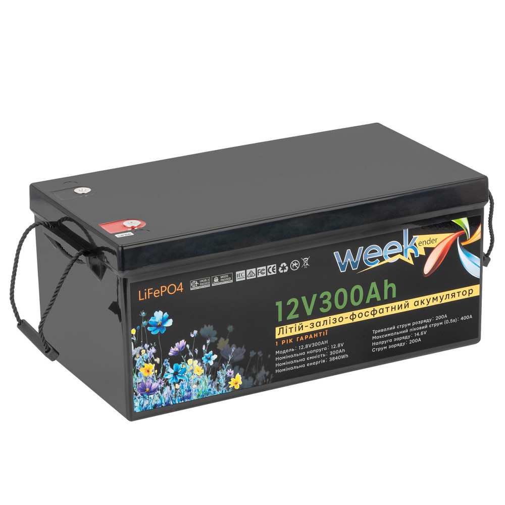 Акумулятор Weekender LiFeP04 12.8V 300Ah Київ - фото 1