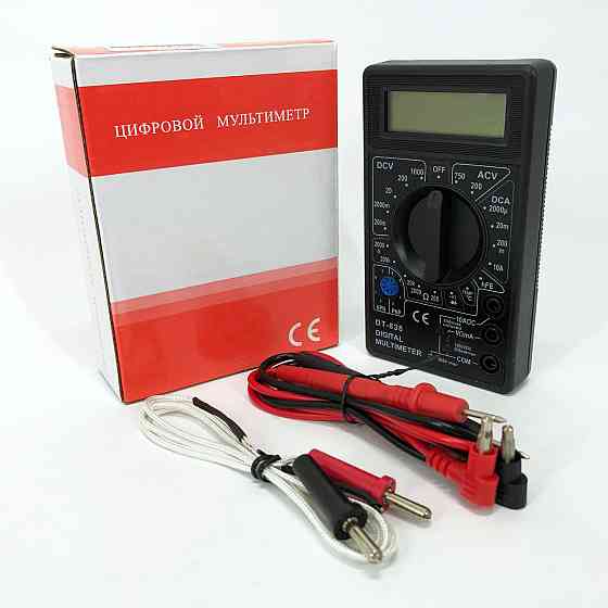 Якісний мультиметр DT-838, Тестер перевірки напруги, Мультиметр для електричних систем VY-48 Львів