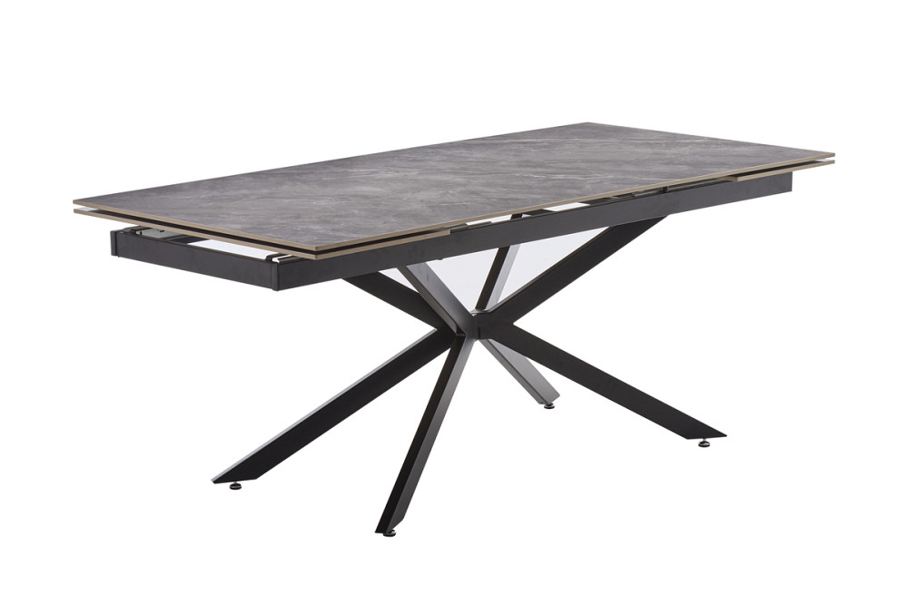 Стіл Магнум 180(+40+40)*90, чорн/керам Армані грей Киев - изображение 3