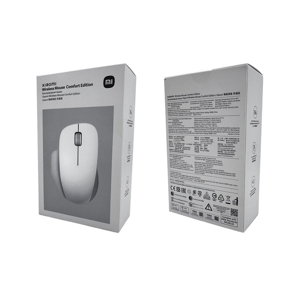 Маніпулятор миша Xiaomi Wireless Mouse Comfort Edition White Одеса - фото 2