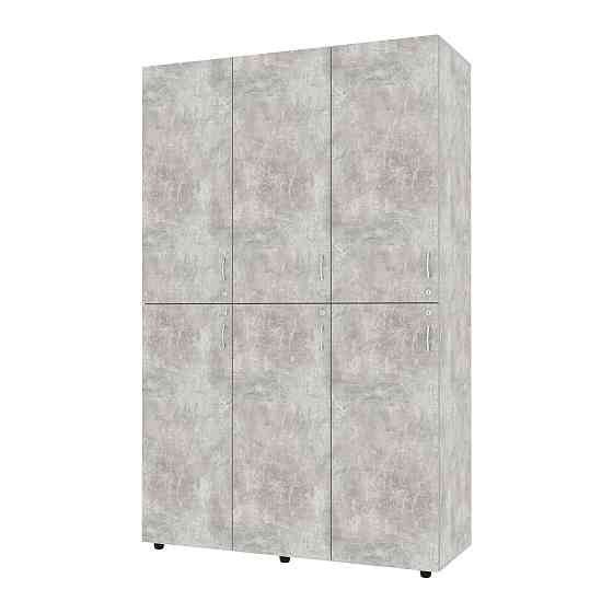 Шафа секційна для роздягальні ШС-1, Бетон, 1200/468/1900 Львів