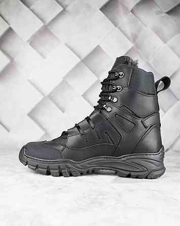Военные зимние мужские ботинки -20 прошиты и проклеены на меху Зимняя тактическая обувь Львов