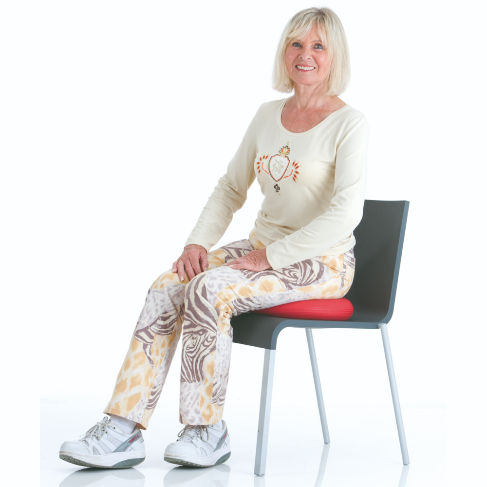 Балансировочная подушка Togu Dynair® Ballkissen® XL - 36 см (красная) Днепр - изображение 3