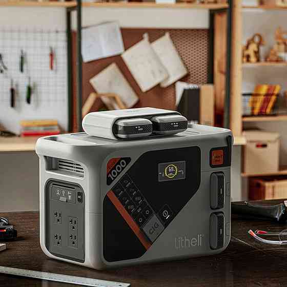 Зарядний пристрій для двох Power Bank Litheli U20 Київ