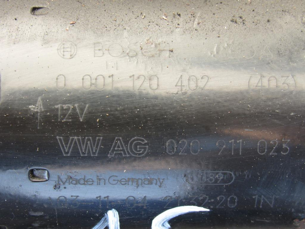 Стартер Volkswagen Golf 4 1.6 бензин 1997-2006 (020911023) Ковель - фото 5