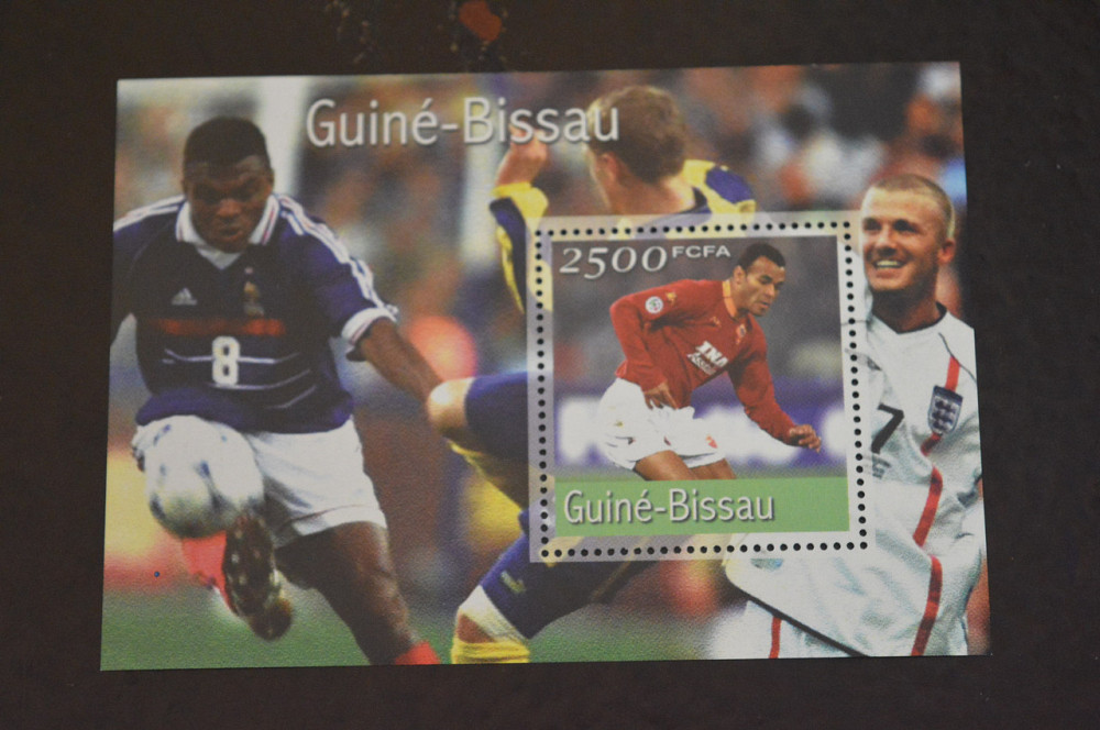 Гвинея. Спорт. Личности. Блок. 2015 год (В-8) Полтава - изображение 1