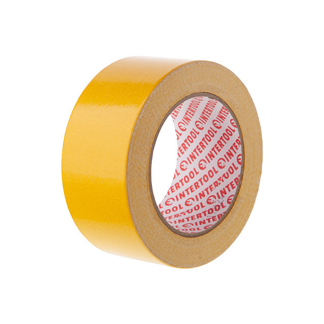 Скотч двусторонний, 25 м, 50 мм, на тканевой основе INTERTOOL KT-0963 Киев - изображение 1