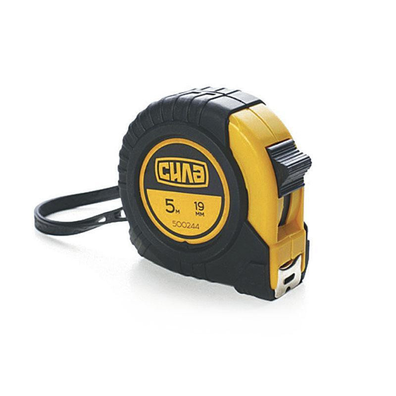 Рулетка обгумована 5м*19мм Стандарт СИЛА Харків - фото 1