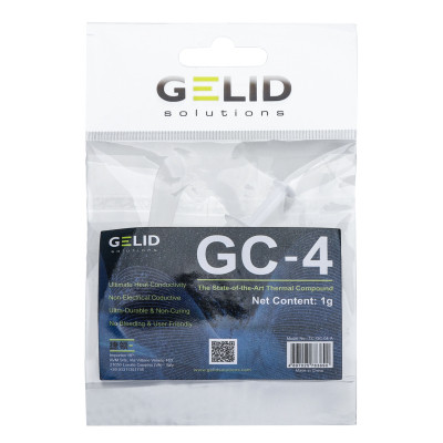 Термопаста Gelid Solutions GC4 1g (TC-GC-04-A) Винница - изображение 2