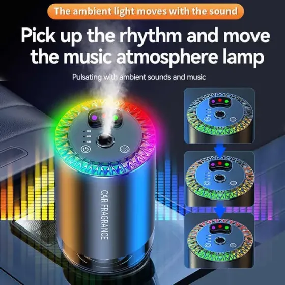 Умный автомобильный ароматизатор с проекцией Aroma 300mAh, 50 мл Коломия