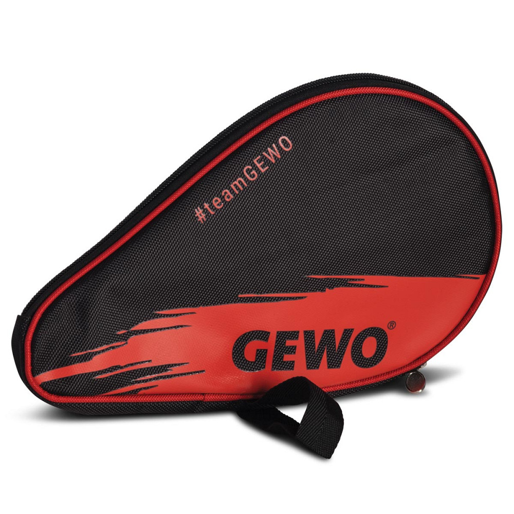 Чехол для ракетки Gewo Round Cover Wave с отделением для мячей Black/Red (109679130) Киев - изображение 1