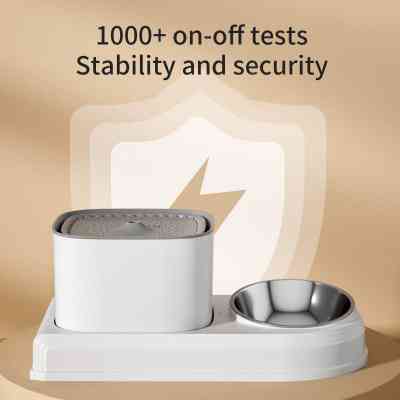 Универсальная посуда для животных Lapka Фонтан з годівницею 2в1 (WF072) Винница