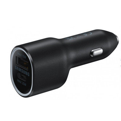 Зарядний пристрій Samsung 40W Car Charger (w/o Cable) Black (EP-L4020NBEGRU) Вінниця - фото 1