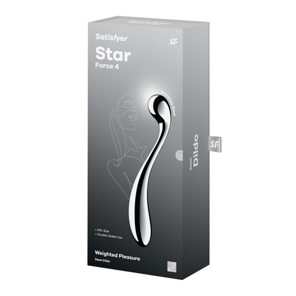 Металевий дилдо Satisfyer Star Force 4 Sex Aura Київ - фото 5