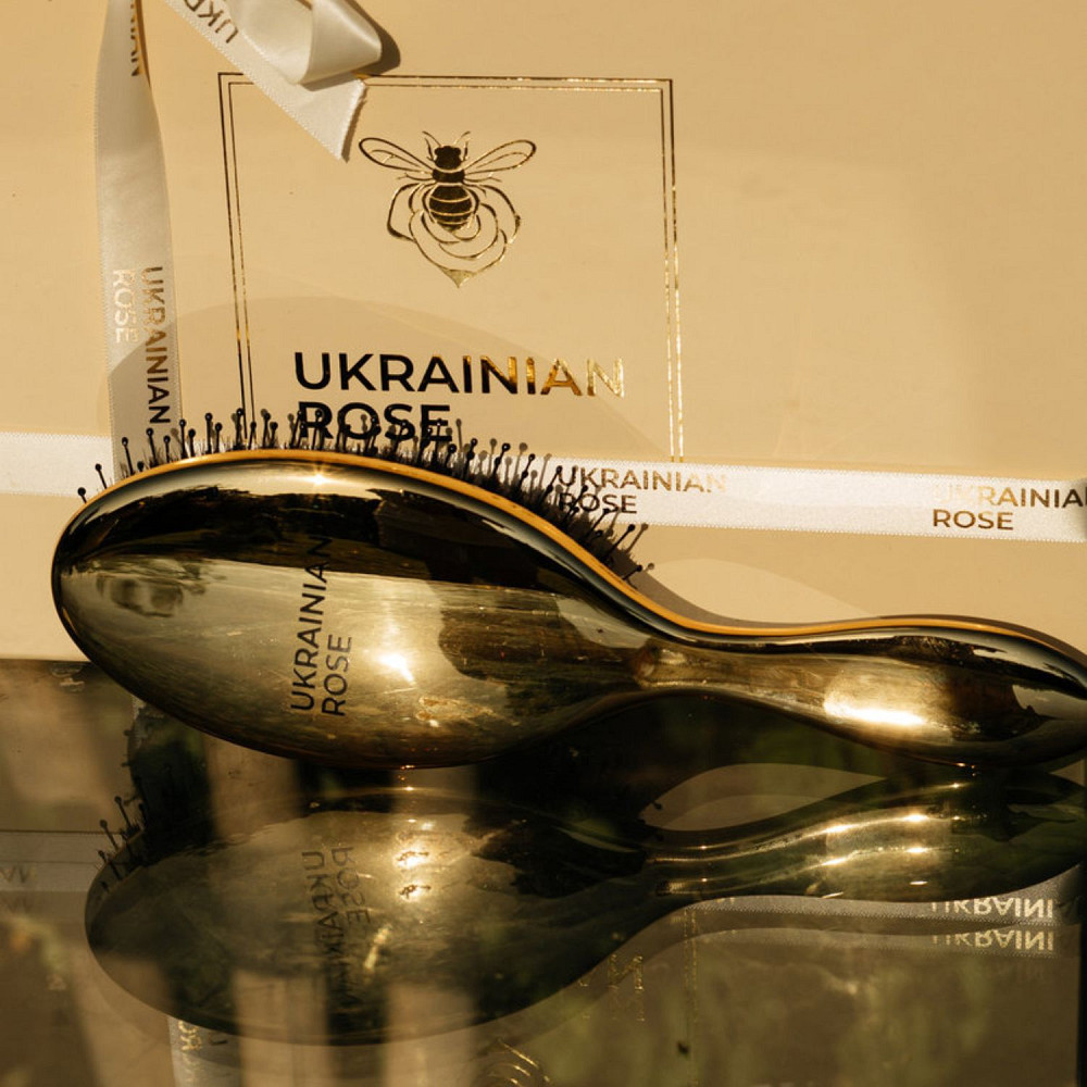 Щетка золотистая в коробке Ukrainian Rose Киев - изображение 2