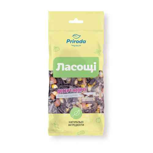 Лакомство Природа Десерт Ассорти для грызунов 100 г Киев