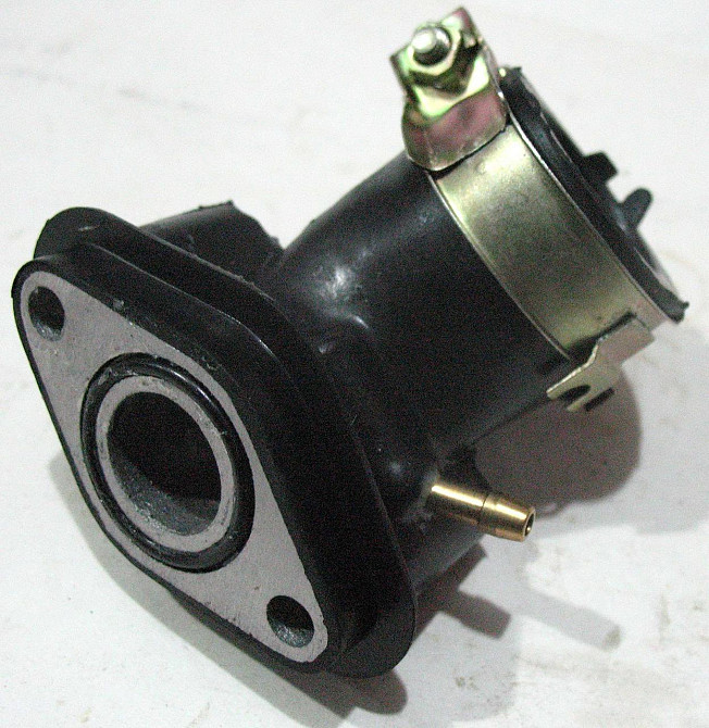 Патрубок карбюратора (колектор) 4T GY6 50 Мукачево - фото 1