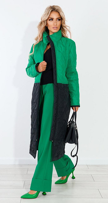 Двоколірне пальто Київ - фото 8