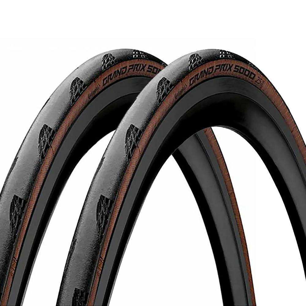 Покрышка бескамерная Continental Grand Prix 5000S TR 28" | 700 x 28C черная/коричневая foldable skin Київ - фото 3