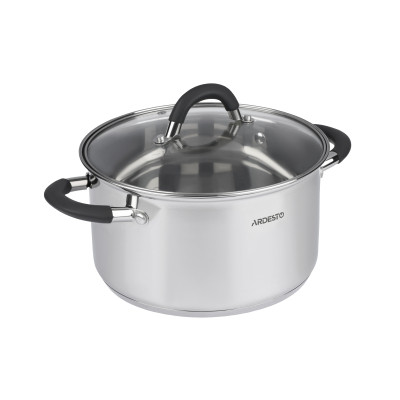 Кастрюля Ardesto Gemini с крышкой 4,7 л (AR1947CS) Винница - изображение 1