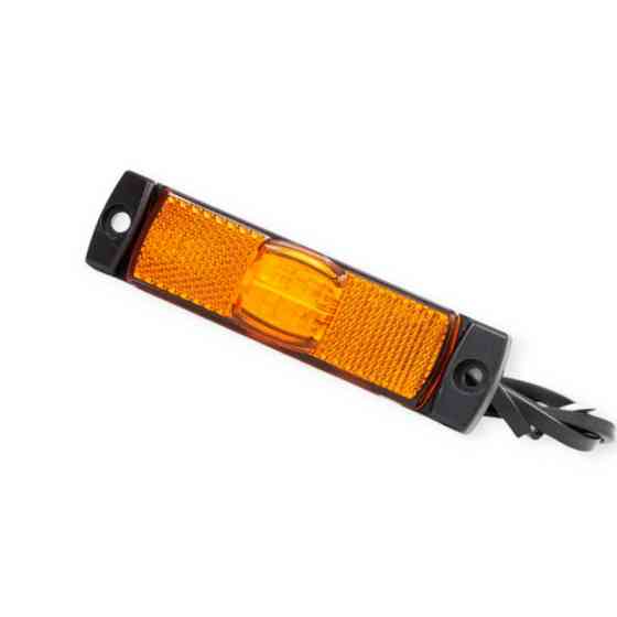 Ліхтар маркерний прямокутний оранжевий 130х32мм FT-017 Z LED (12-24V) Мукачево