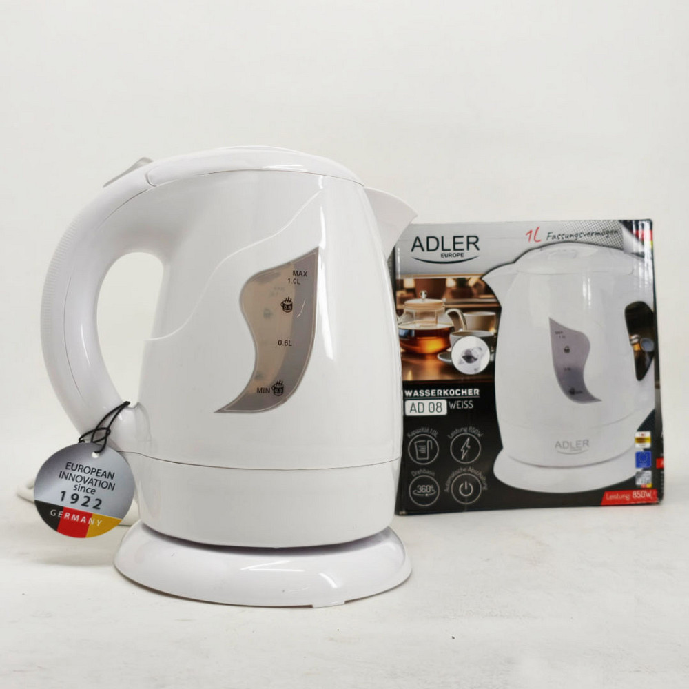 Электрочайник Adler AD 08 1.0л White IR-14 Львов - изображение 13