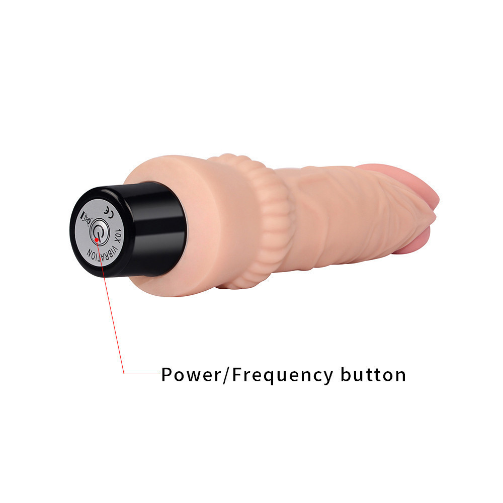 Реалістичний вібратор - Real Softee Vibrator 7,8" Sex Aura Київ - фото 3