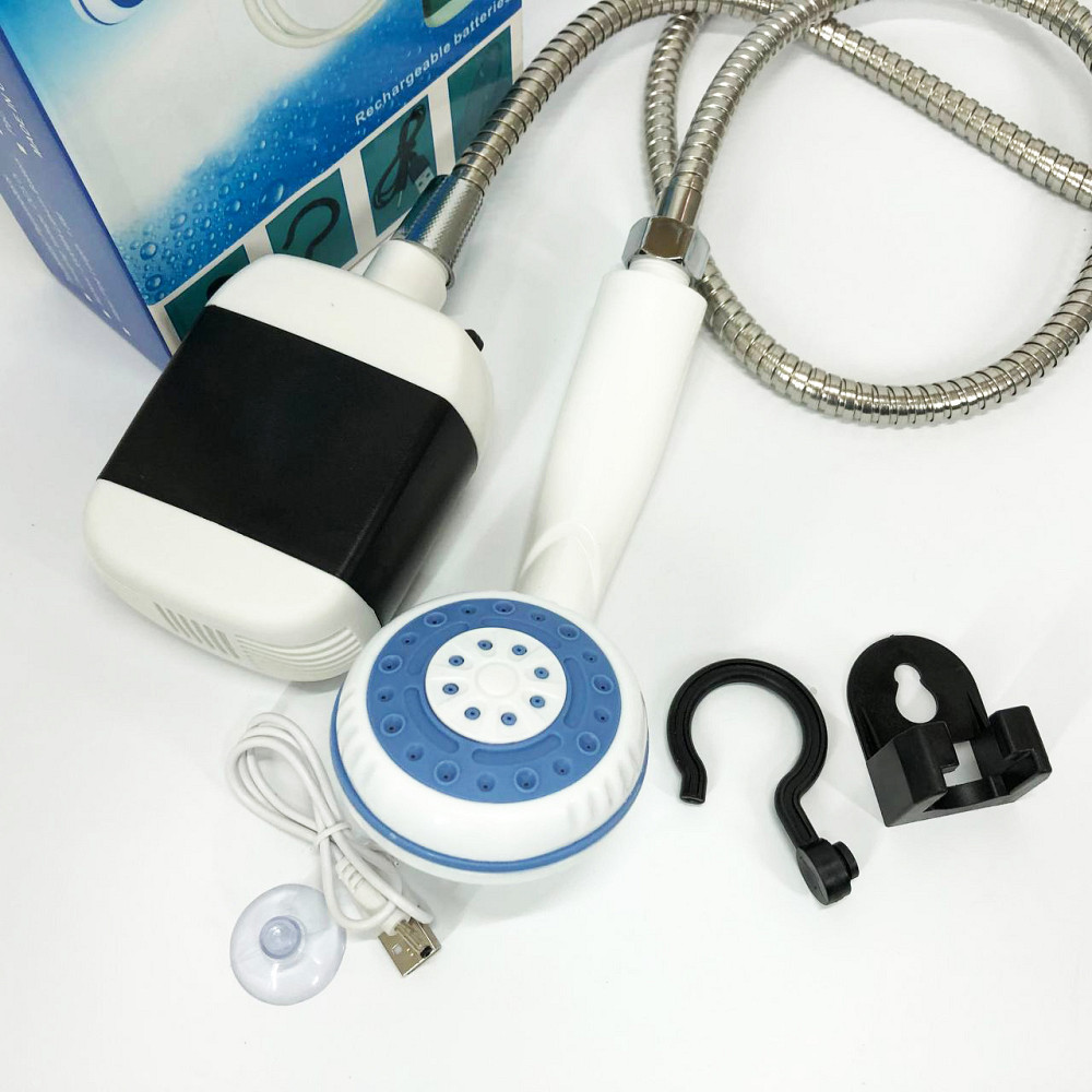 Летний душ на аккумуляторе Portable Outdoor Shower, Аккумуляторный походный душ портативный CG-72 Львов - изображение 17