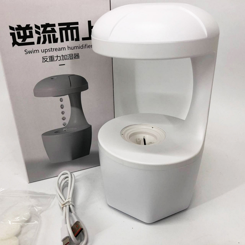 Антигравітаційний крапельний зволожувач повітря із зворотним потоком UKC Anti Gravity Humidifier 800 мл VR-733 5 Вт Київ - фото 2