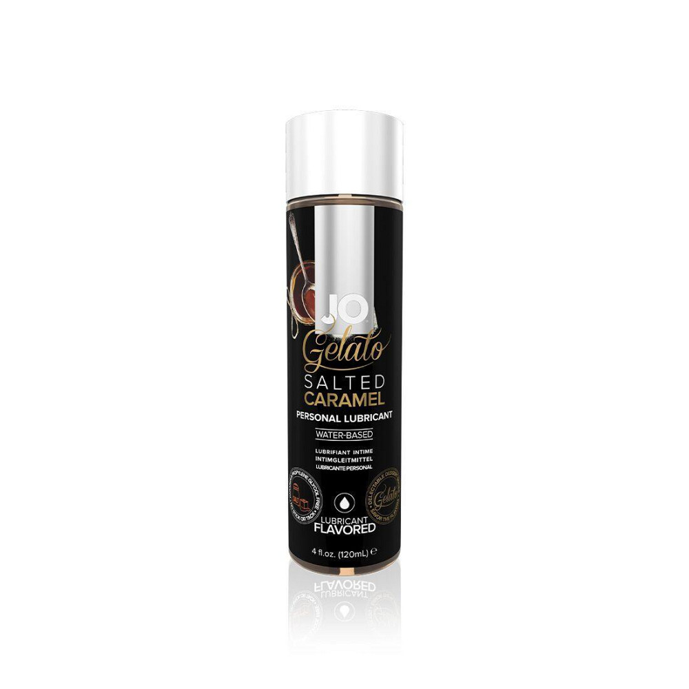 Смазка на водной основе JO GELATO Salted Caramel (120 мл) без сахара, парабенов и гликоля Sex Aura Киев - изображение 1