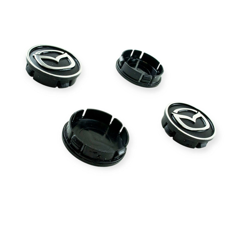 Ковпачок заглушка диска mazda 55/60мм (к-т 4шт) рифлений - Мукачево - фото 1