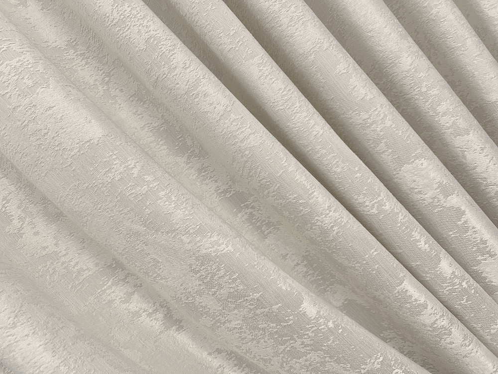 Комплект готових штор VR-Textil Жакард Sultan XO № 1281ш Світло-бежевий 150х290 см 2 шт (33-0760) Київ - фото 14