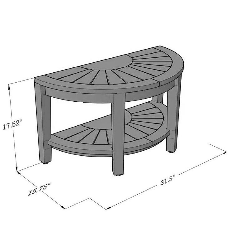 Табурет для ванной 