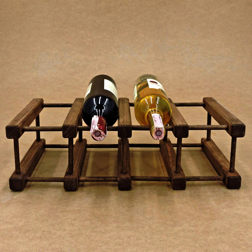 Настольная винная полка 