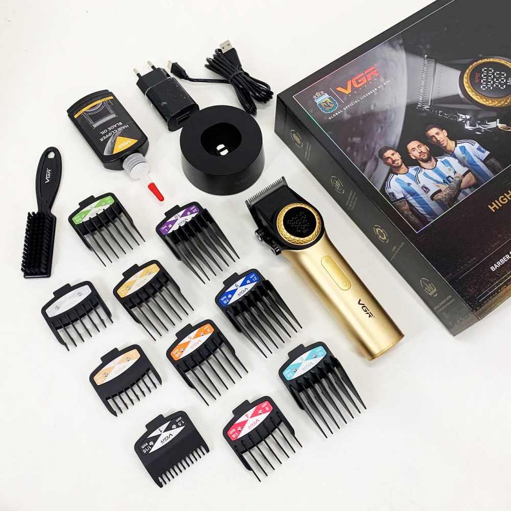 Універсальна машинка для стрижки голови та бороди, Електронна машинка для стрижки IA-11 Львів - фото 5