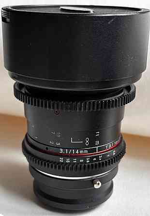 Объектив Samyang 14mm T3,1 Cine ED AS IF UMC для Canon. Харьков