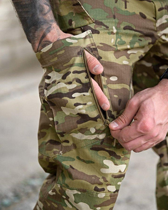 Стрейчевые летние тактические штаны OBLIVION мультикам   ДЛ7212 Одесса - изображение 6
