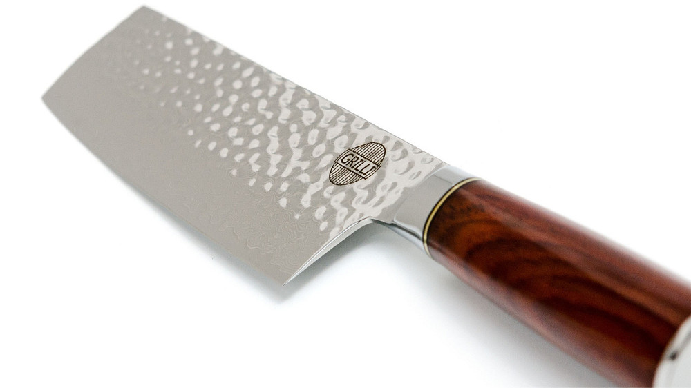 Професійний ніж із дамаської сталі Nakiri 19 см GRILLI 88872 Код: 012182 Рівне - фото 6