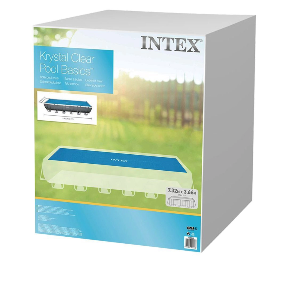 Теплозберігаюче покриття (солярна плівка) для басейну Intex 28017T, 716-346 см Вінниця - фото 2