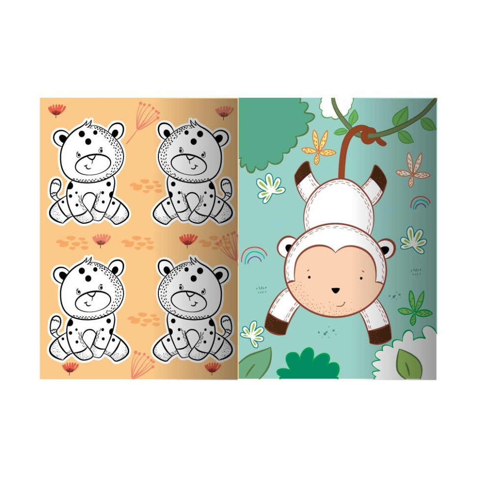 Розвиваюча розмальовка "Джунглі" РМ-73-03, 32 сторінки Вінниця - фото 3