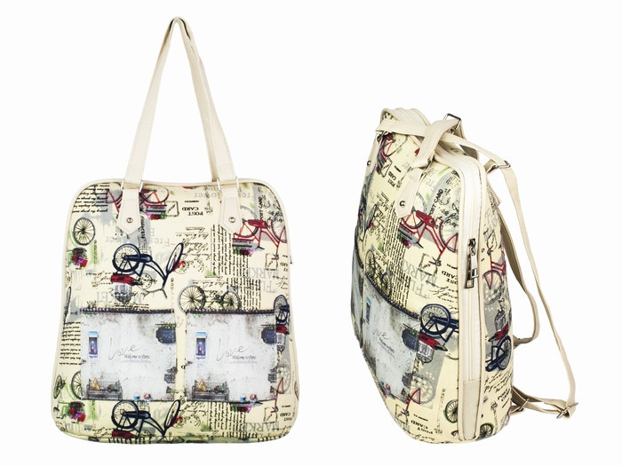 Рюкзак непромокальний вінтаж Вело Київ - фото 1