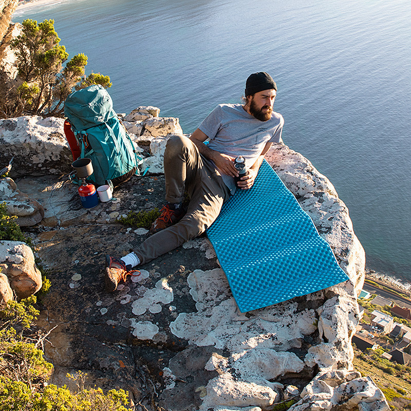 Килимок складний IXPE NaturehikeThickened NH20FCD07, алюмінієва плівка, 25 мм, жовтий Киев - изображение 7