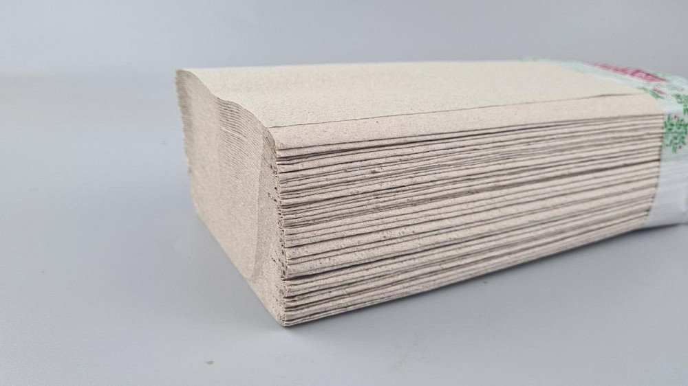 Бумажное полотенце V/V серое(160листов)   (1 пачка) Харьков - изображение 2